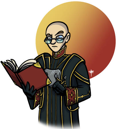 By @goddamnmorti, this is again myself as a Dark Bishop from Fire Emblem